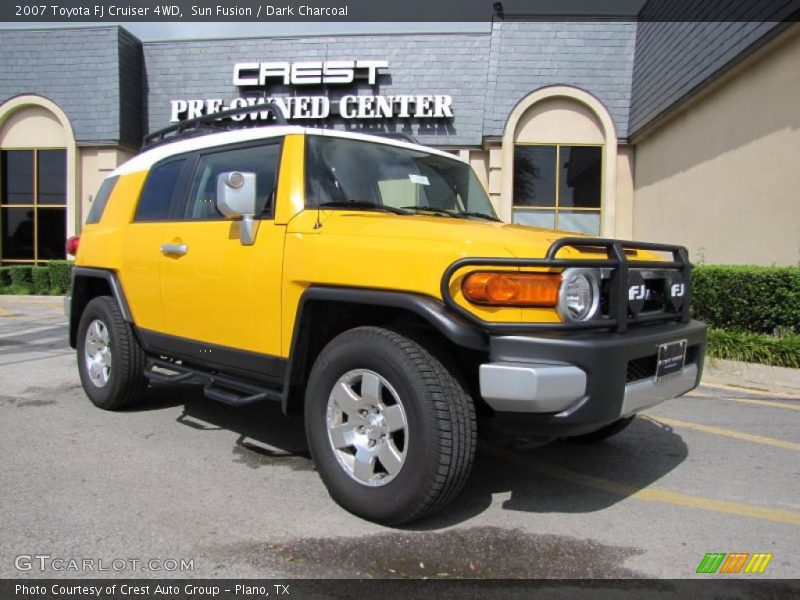 Sun Fusion / Dark Charcoal 2007 Toyota FJ Cruiser 4WD