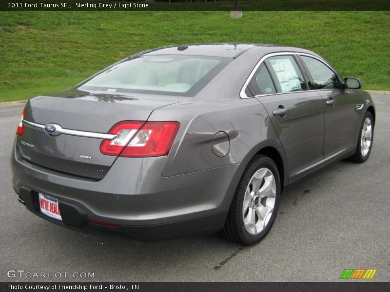 Sterling Grey / Light Stone 2011 Ford Taurus SEL