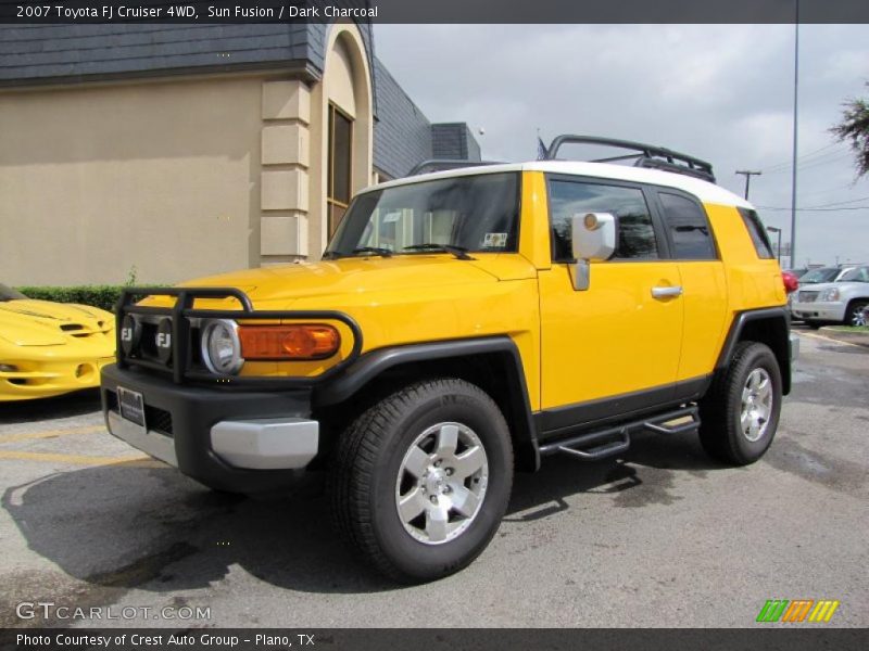 Sun Fusion / Dark Charcoal 2007 Toyota FJ Cruiser 4WD
