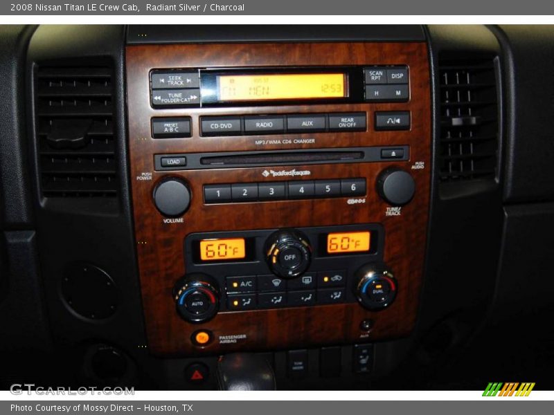 Radiant Silver / Charcoal 2008 Nissan Titan LE Crew Cab