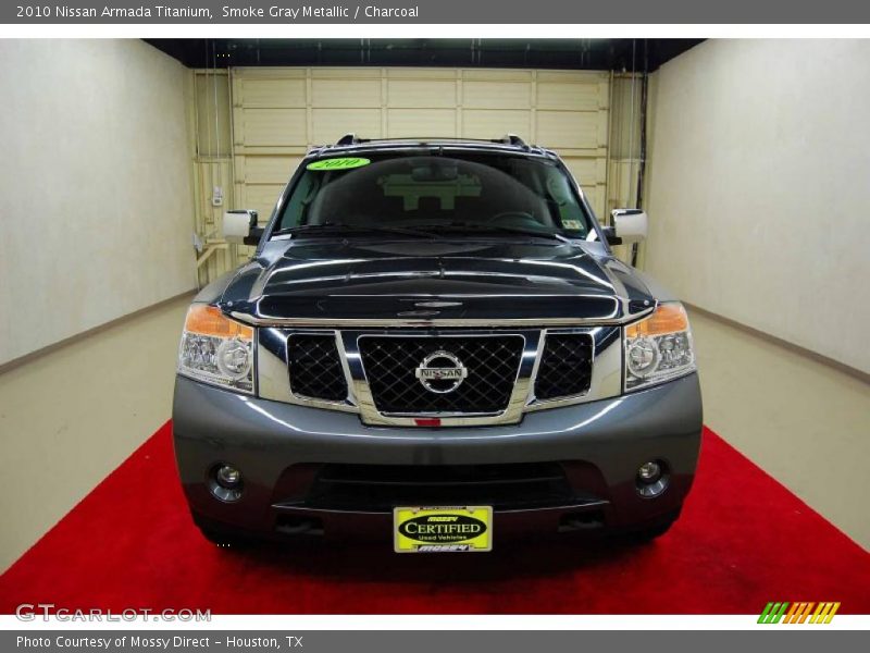 Smoke Gray Metallic / Charcoal 2010 Nissan Armada Titanium