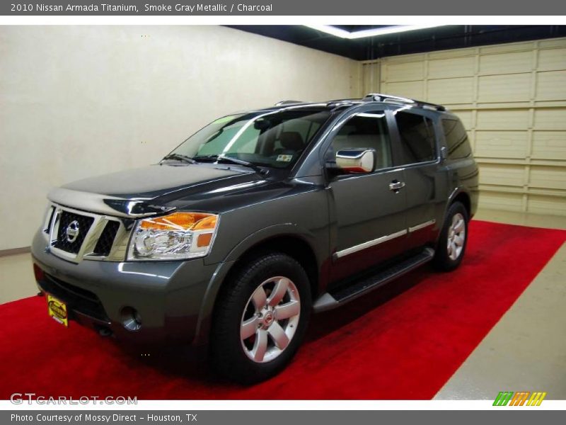 Smoke Gray Metallic / Charcoal 2010 Nissan Armada Titanium