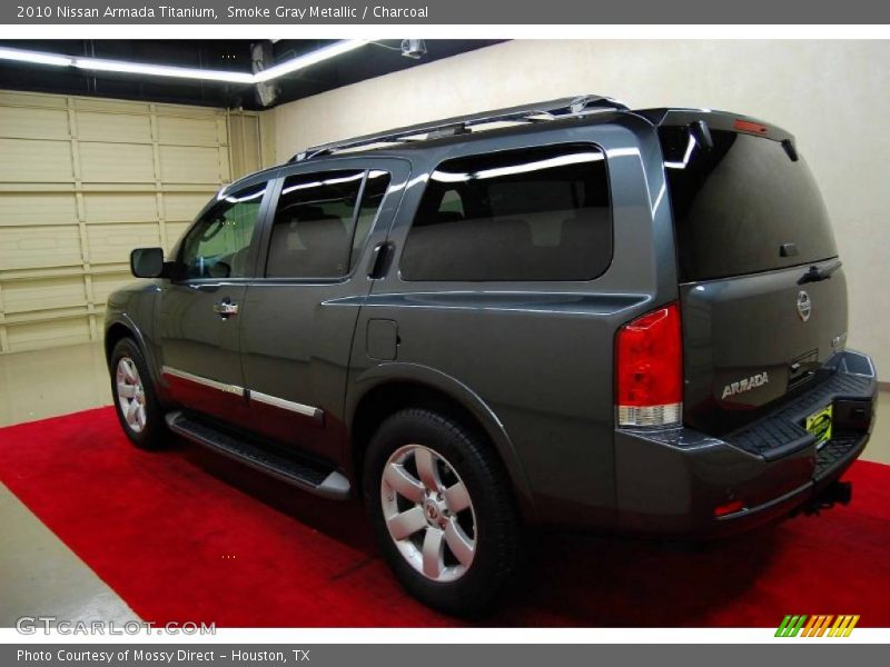 Smoke Gray Metallic / Charcoal 2010 Nissan Armada Titanium