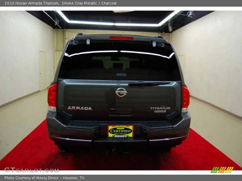 Smoke Gray Metallic / Charcoal 2010 Nissan Armada Titanium