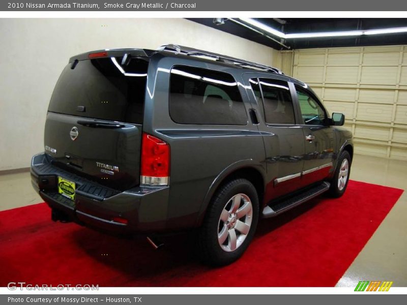 Smoke Gray Metallic / Charcoal 2010 Nissan Armada Titanium