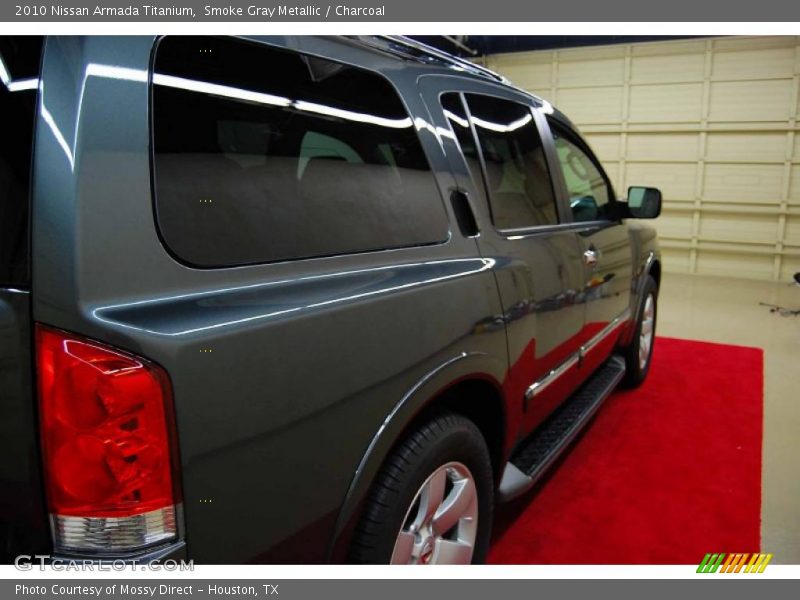 Smoke Gray Metallic / Charcoal 2010 Nissan Armada Titanium