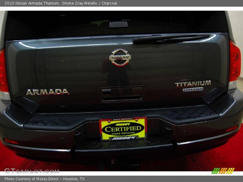 Smoke Gray Metallic / Charcoal 2010 Nissan Armada Titanium