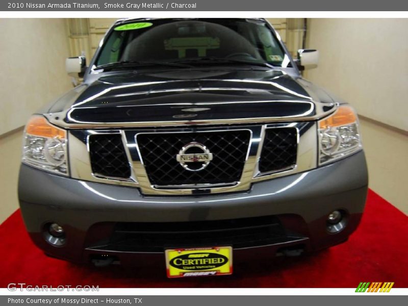 Smoke Gray Metallic / Charcoal 2010 Nissan Armada Titanium
