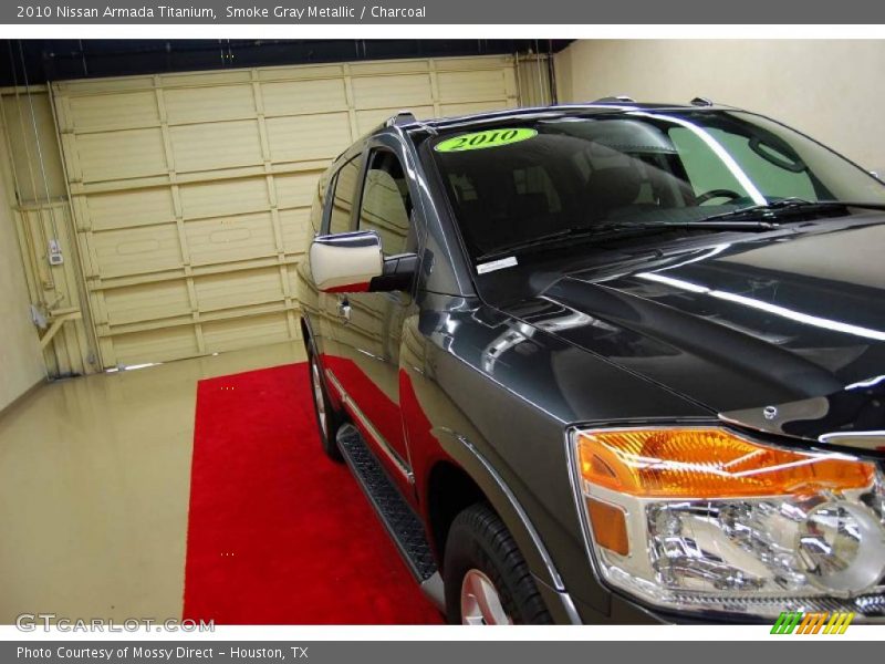 Smoke Gray Metallic / Charcoal 2010 Nissan Armada Titanium