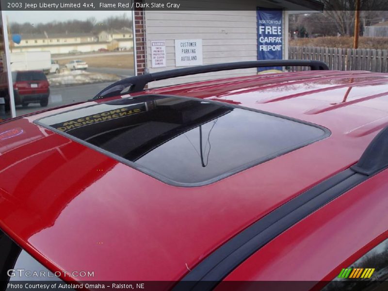 Flame Red / Dark Slate Gray 2003 Jeep Liberty Limited 4x4