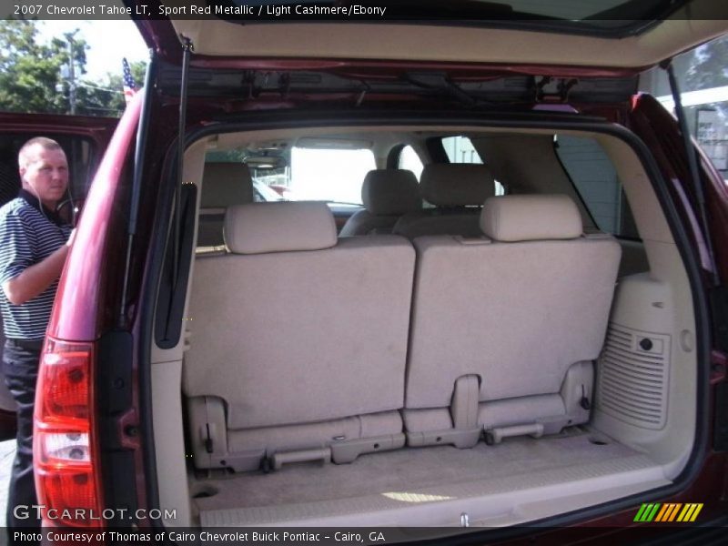 Sport Red Metallic / Light Cashmere/Ebony 2007 Chevrolet Tahoe LT