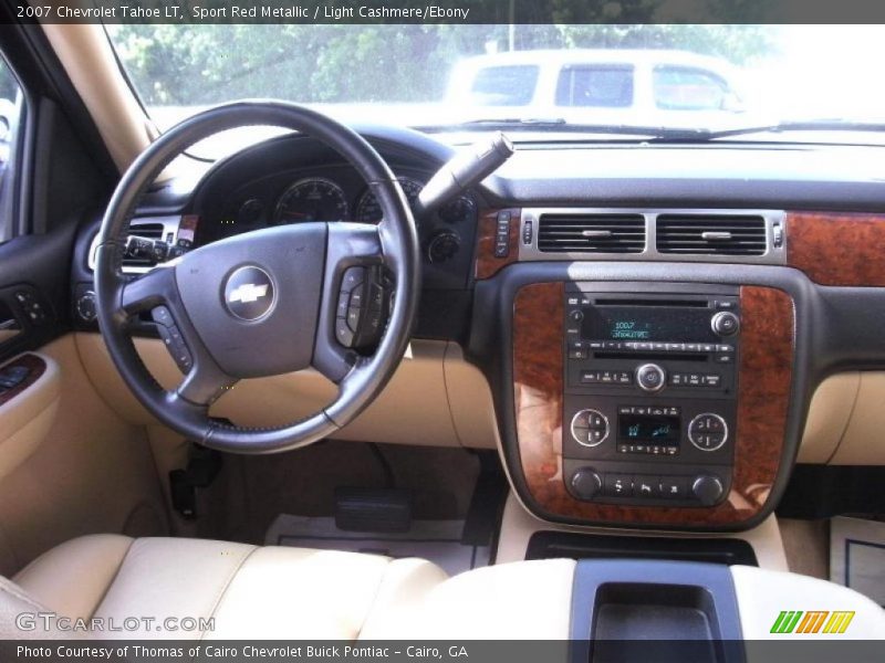 Sport Red Metallic / Light Cashmere/Ebony 2007 Chevrolet Tahoe LT
