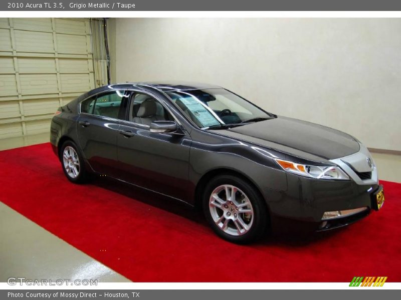 Grigio Metallic / Taupe 2010 Acura TL 3.5
