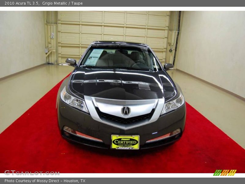 Grigio Metallic / Taupe 2010 Acura TL 3.5