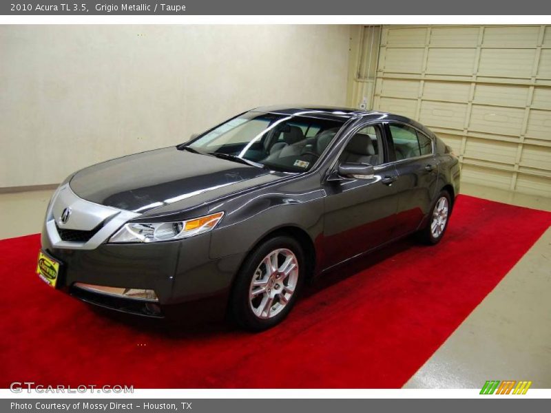Grigio Metallic / Taupe 2010 Acura TL 3.5