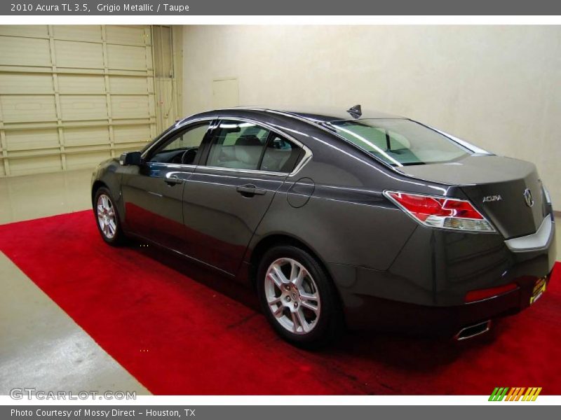 Grigio Metallic / Taupe 2010 Acura TL 3.5