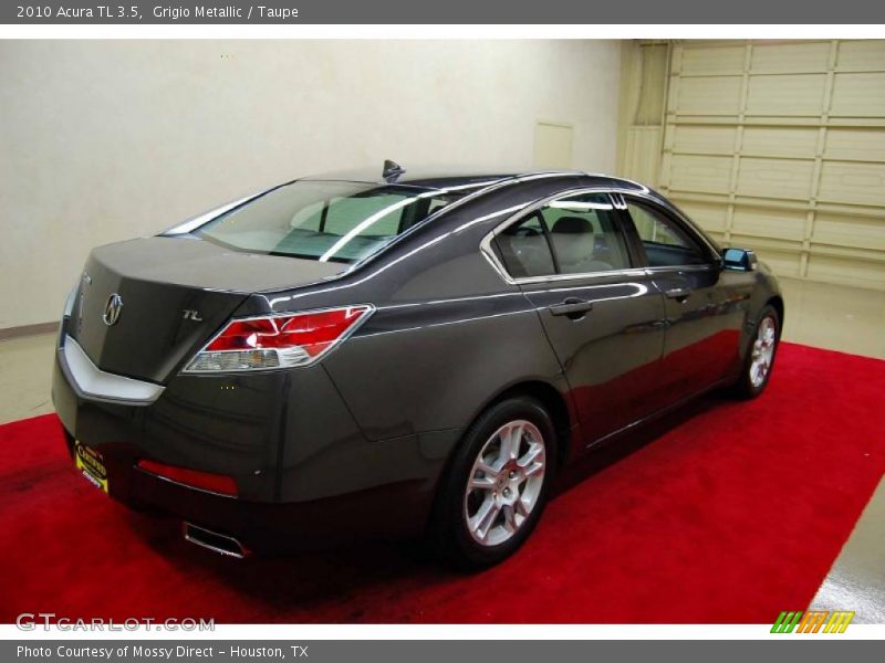 Grigio Metallic / Taupe 2010 Acura TL 3.5