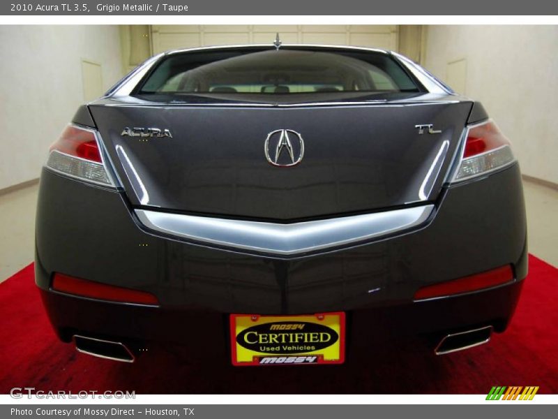 Grigio Metallic / Taupe 2010 Acura TL 3.5
