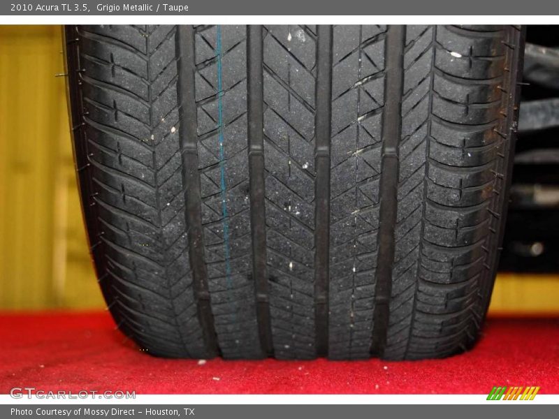 Grigio Metallic / Taupe 2010 Acura TL 3.5