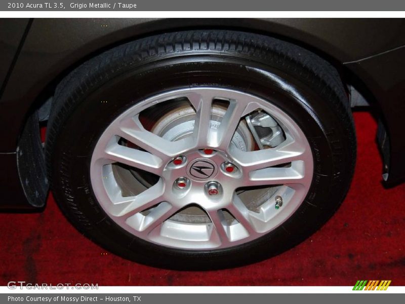 Grigio Metallic / Taupe 2010 Acura TL 3.5