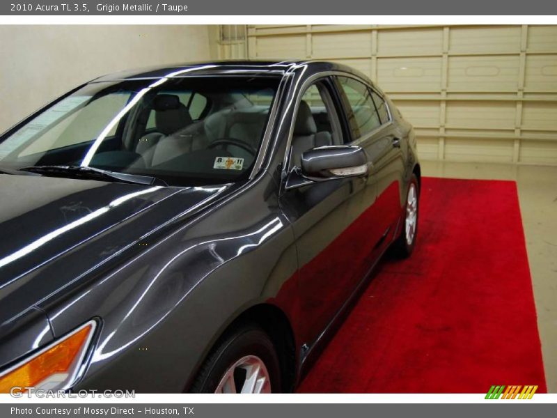 Grigio Metallic / Taupe 2010 Acura TL 3.5