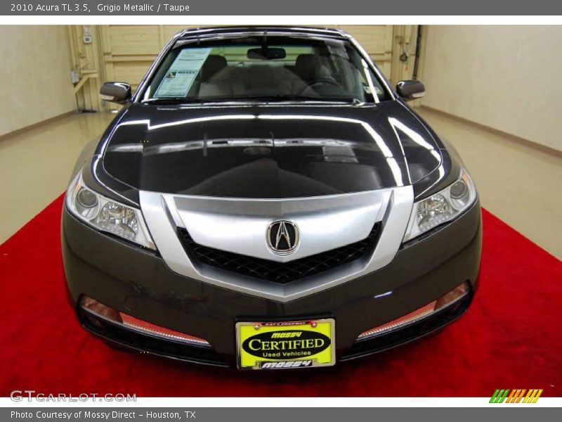 Grigio Metallic / Taupe 2010 Acura TL 3.5