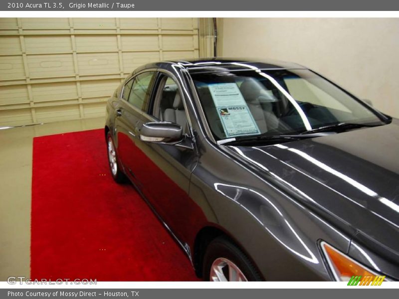 Grigio Metallic / Taupe 2010 Acura TL 3.5