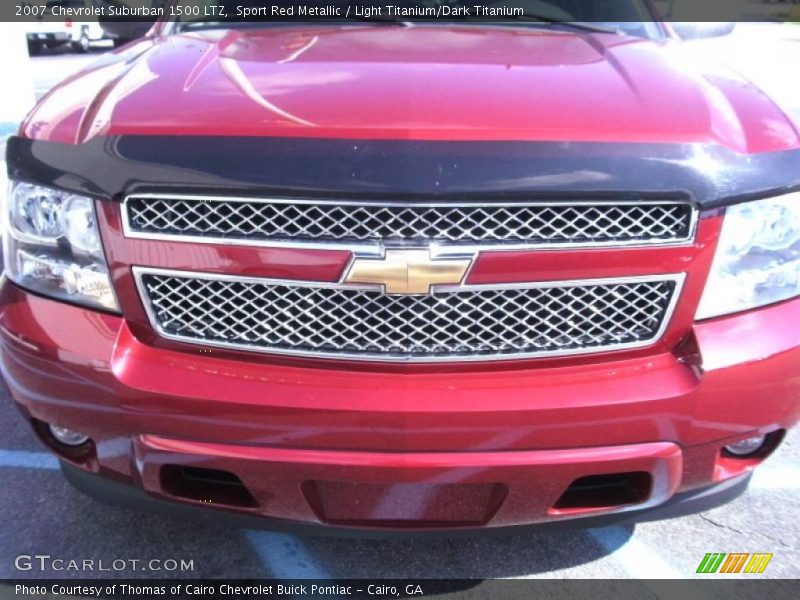 Sport Red Metallic / Light Titanium/Dark Titanium 2007 Chevrolet Suburban 1500 LTZ