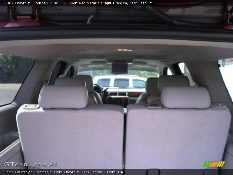 Sport Red Metallic / Light Titanium/Dark Titanium 2007 Chevrolet Suburban 1500 LTZ