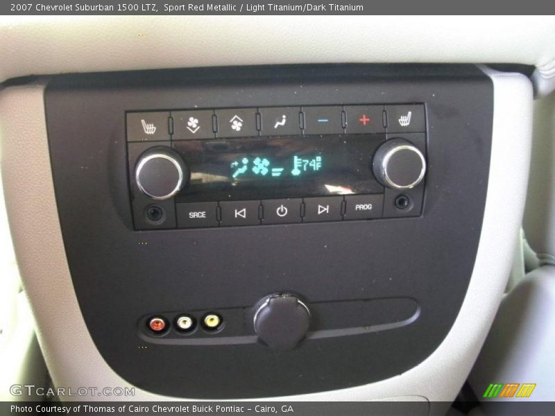 Sport Red Metallic / Light Titanium/Dark Titanium 2007 Chevrolet Suburban 1500 LTZ