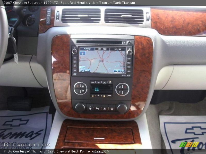 Sport Red Metallic / Light Titanium/Dark Titanium 2007 Chevrolet Suburban 1500 LTZ