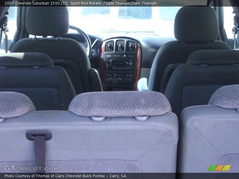 Sport Red Metallic / Light Titanium/Dark Titanium 2007 Chevrolet Suburban 1500 LTZ