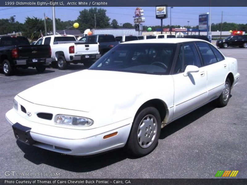 Arctic White / Graphite 1999 Oldsmobile Eighty-Eight LS
