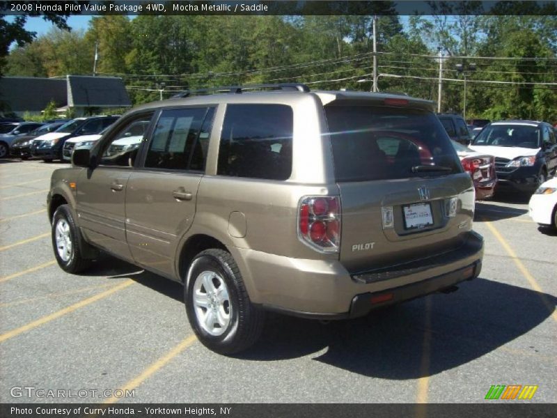 Mocha Metallic / Saddle 2008 Honda Pilot Value Package 4WD