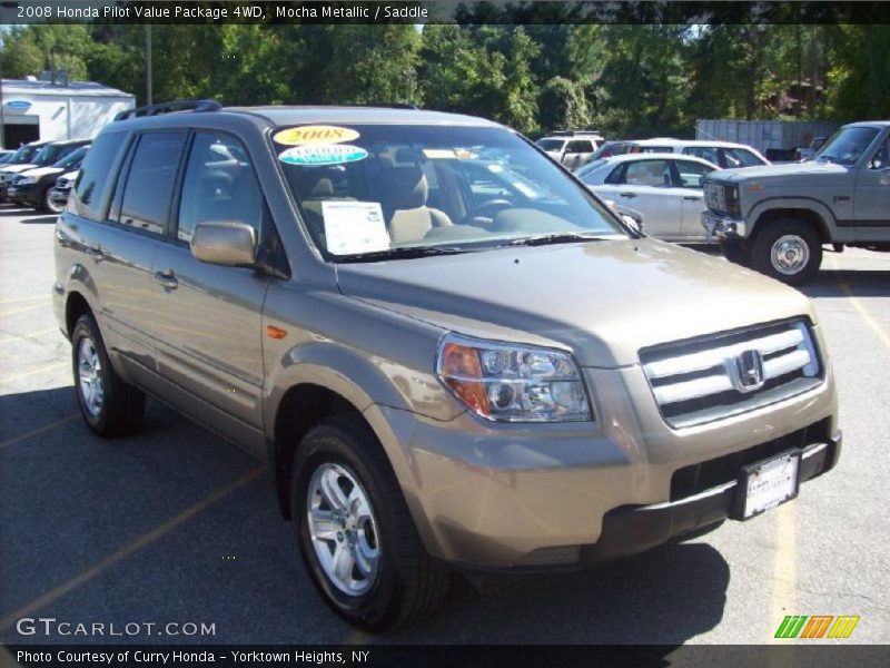 Mocha Metallic / Saddle 2008 Honda Pilot Value Package 4WD