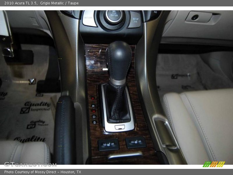 Grigio Metallic / Taupe 2010 Acura TL 3.5