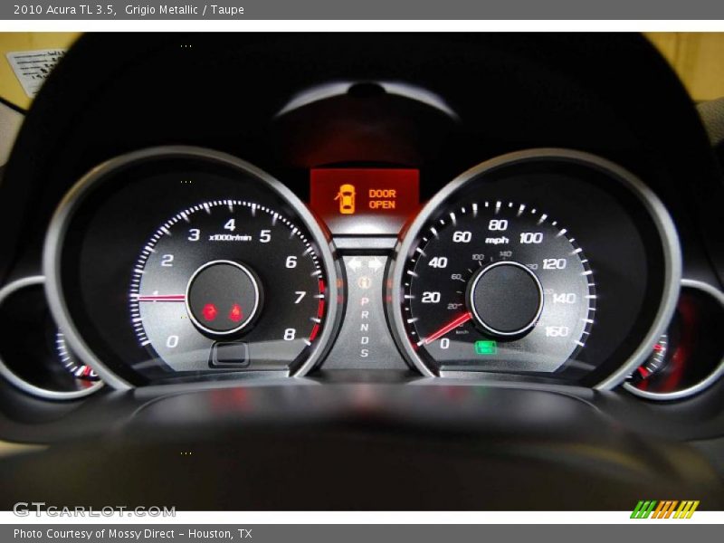 Grigio Metallic / Taupe 2010 Acura TL 3.5