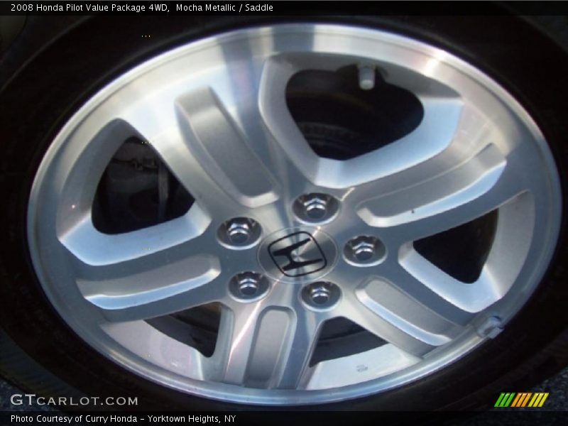 Mocha Metallic / Saddle 2008 Honda Pilot Value Package 4WD