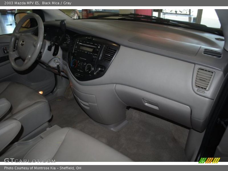 Black Mica / Gray 2003 Mazda MPV ES