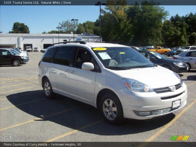 Natural White / Stone 2005 Toyota Sienna XLE