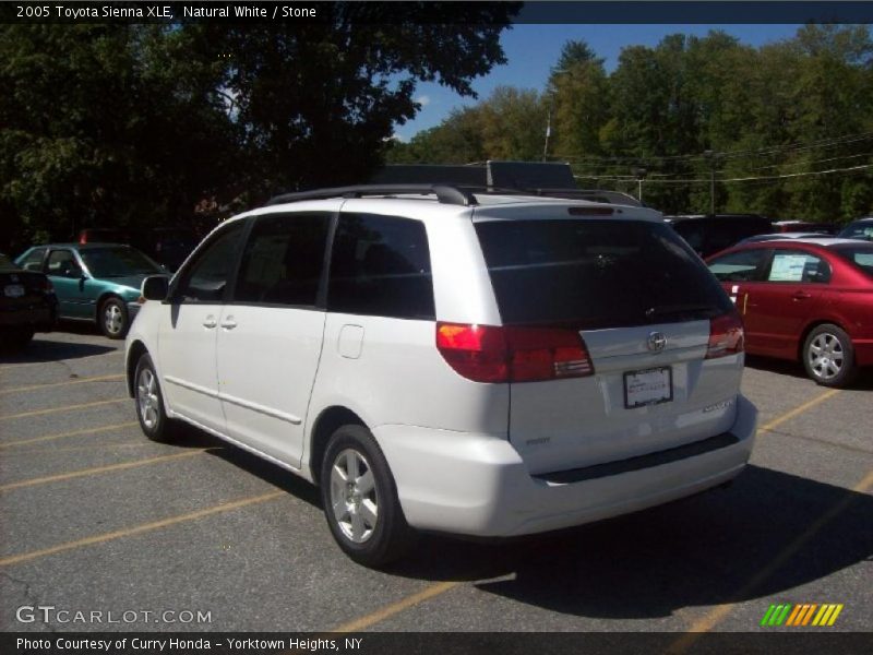 Natural White / Stone 2005 Toyota Sienna XLE