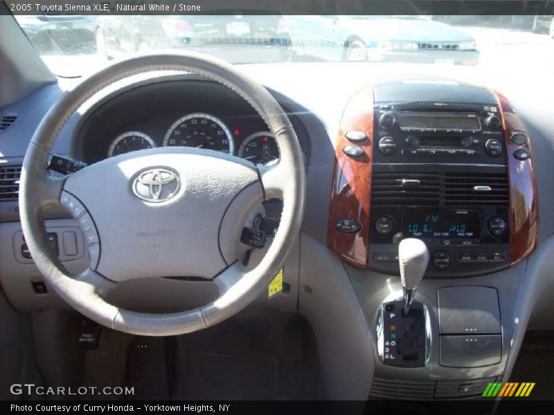 Natural White / Stone 2005 Toyota Sienna XLE
