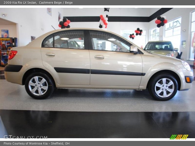 Cashmere Beige / Beige 2009 Kia Rio LX Sedan