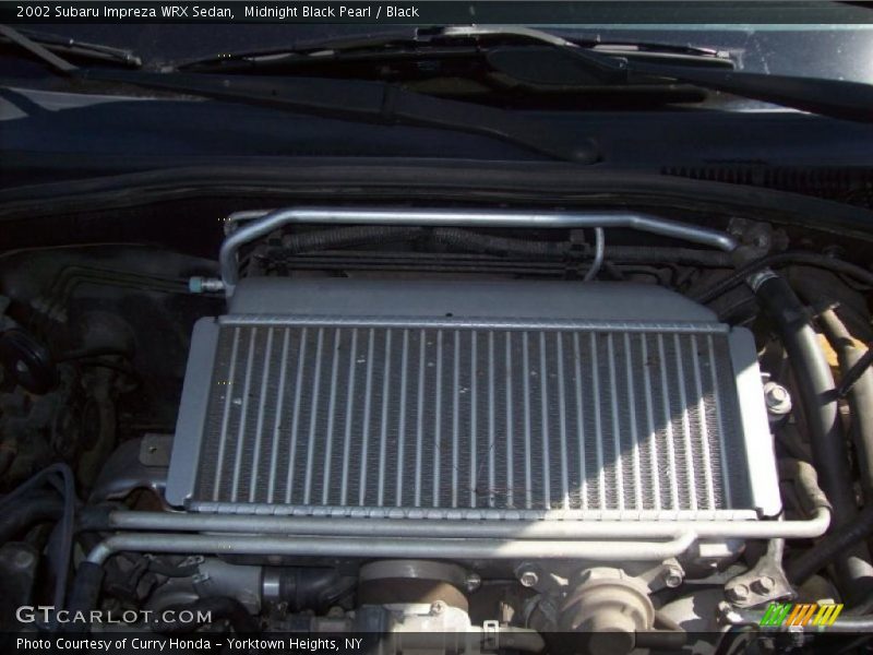 Midnight Black Pearl / Black 2002 Subaru Impreza WRX Sedan