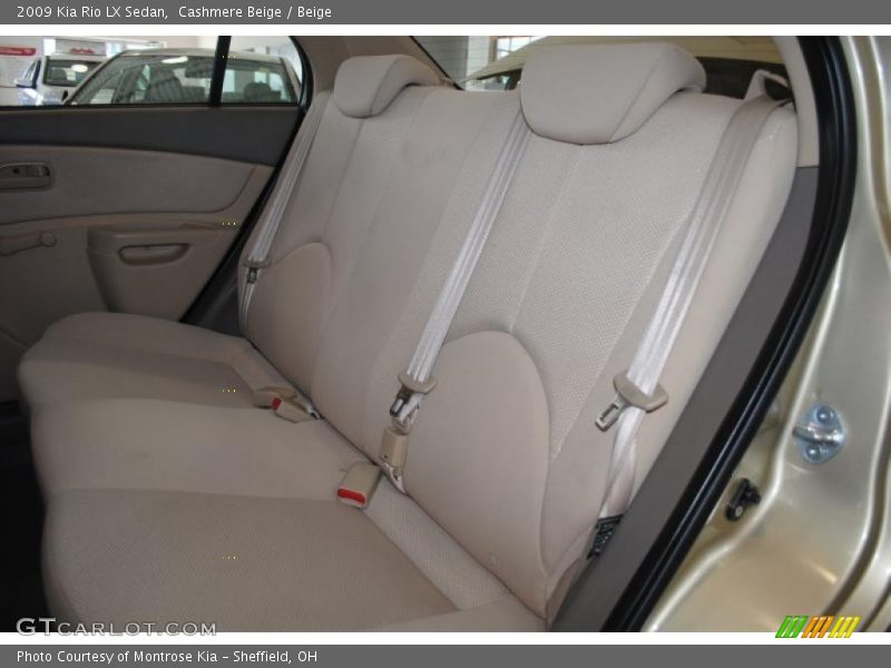 Cashmere Beige / Beige 2009 Kia Rio LX Sedan