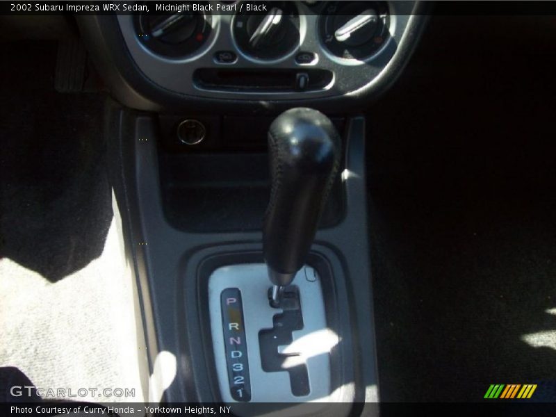 Midnight Black Pearl / Black 2002 Subaru Impreza WRX Sedan