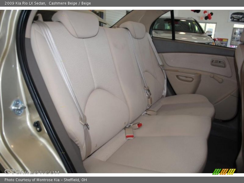 Cashmere Beige / Beige 2009 Kia Rio LX Sedan