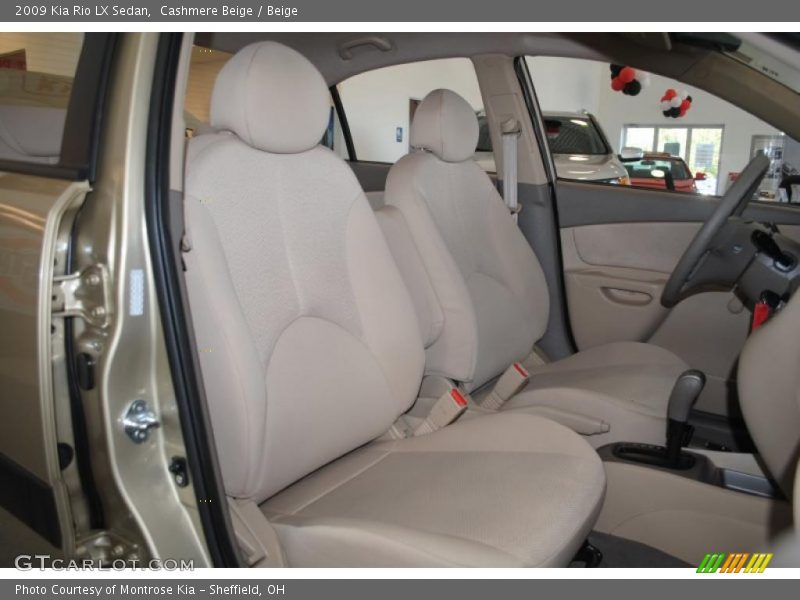 Cashmere Beige / Beige 2009 Kia Rio LX Sedan