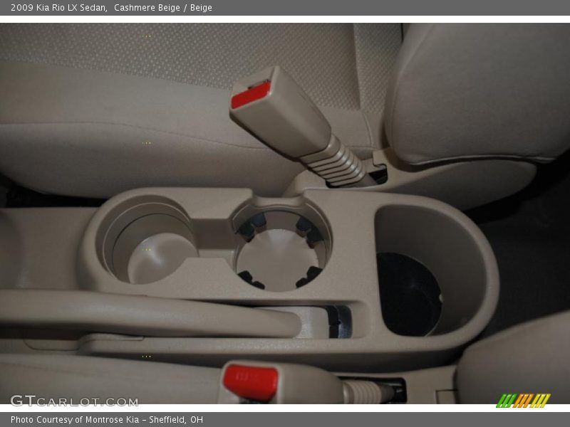 Cashmere Beige / Beige 2009 Kia Rio LX Sedan