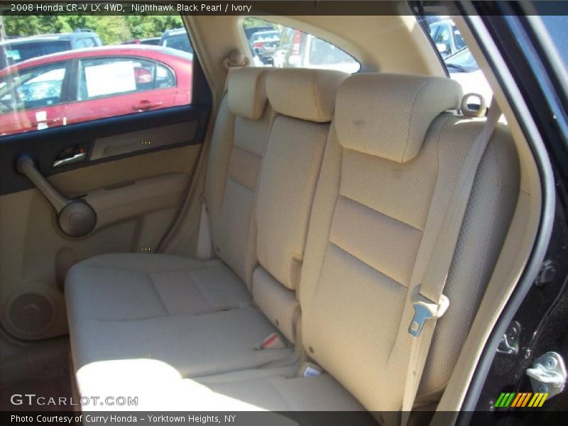 Nighthawk Black Pearl / Ivory 2008 Honda CR-V LX 4WD